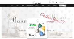 Desktop Screenshot of beaure.net
