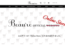 Tablet Screenshot of beaure.net